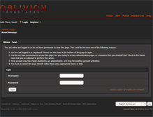 Tablet Screenshot of myoblivion.de